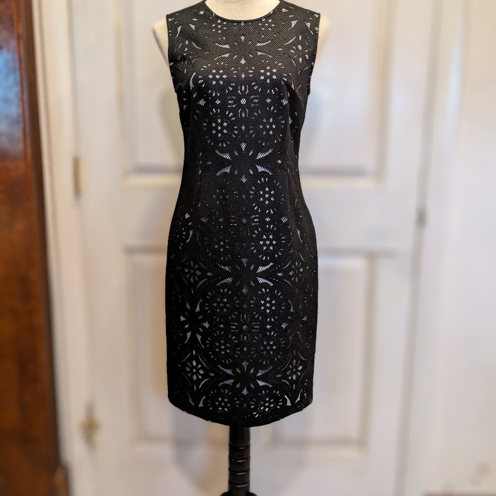 Elegant Black Lace Dress